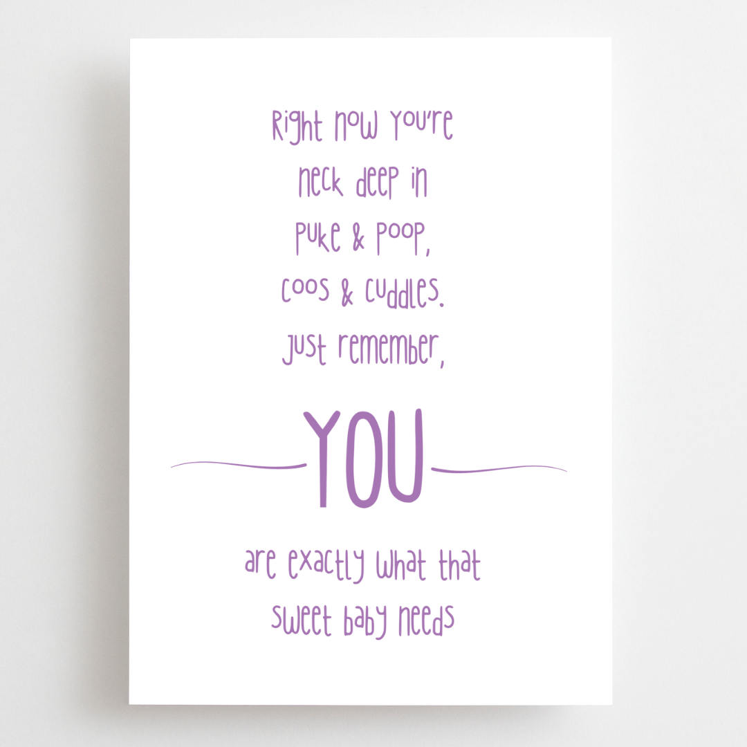 New Baby - Quote