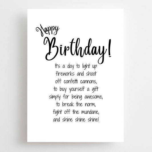 Celebrating You - Quote