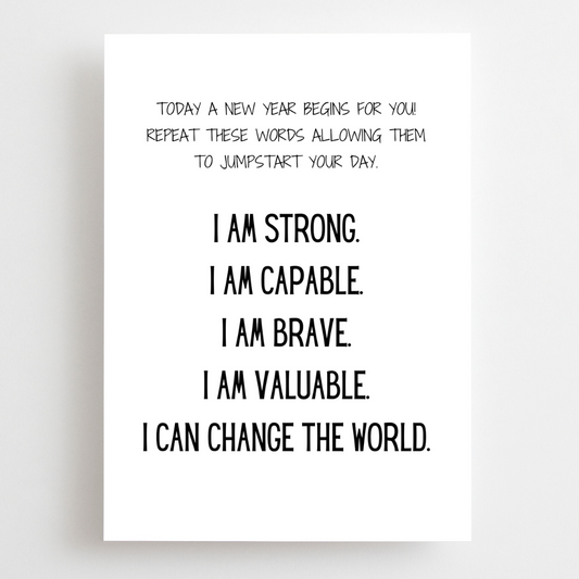 Birthday Affirmations