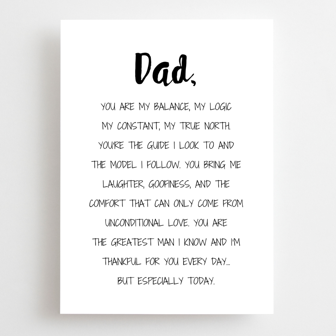 Dad's Birthday