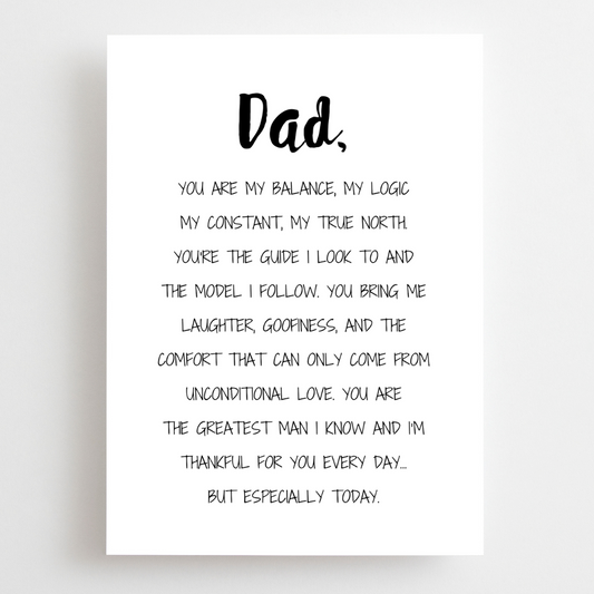 Dad's Birthday