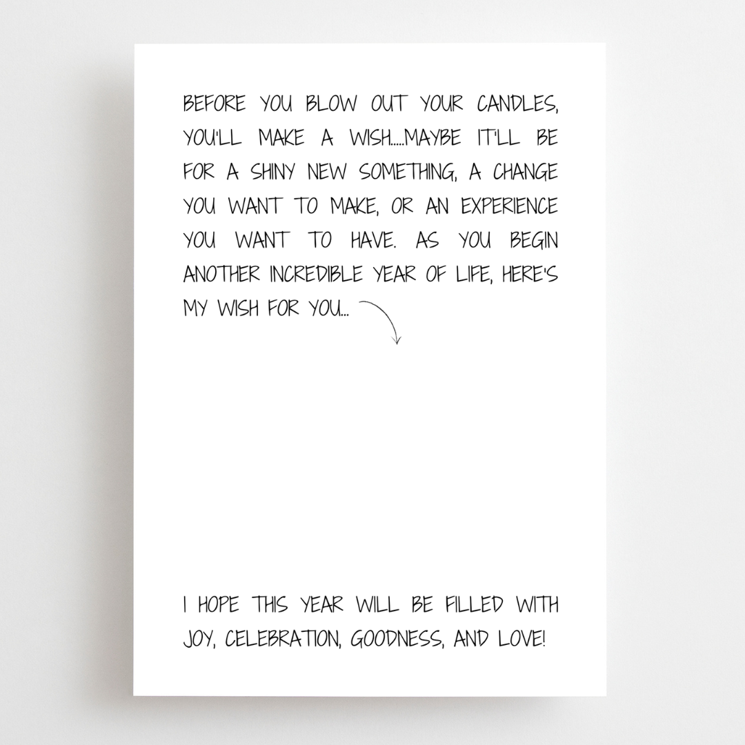 Birthday Wish