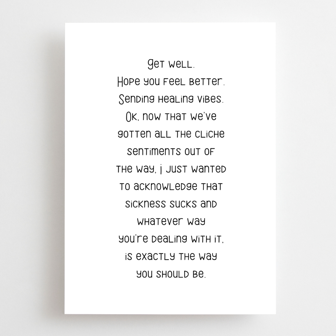Get Well - Quote