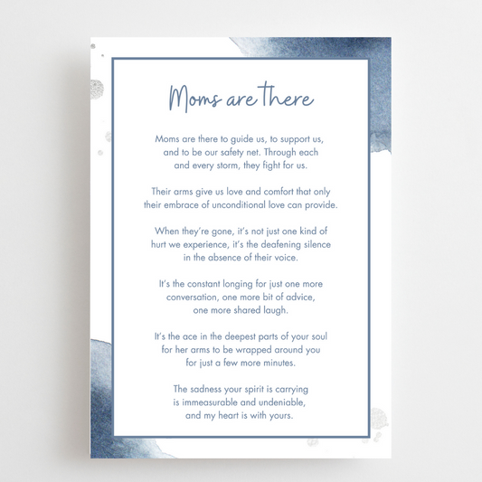 Loss Of Their Mom - Blue
