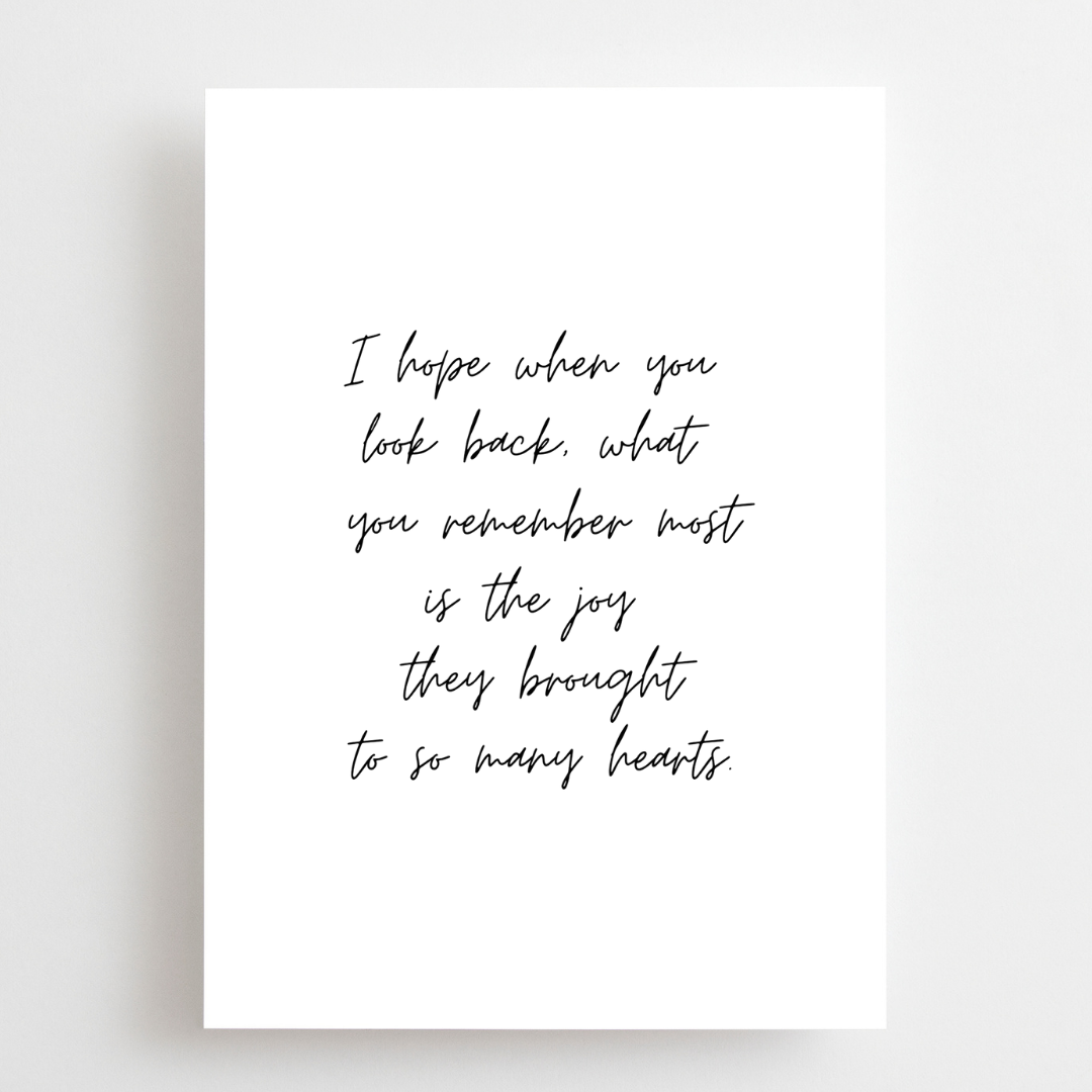 Loss Of Their Grandparent - Quote