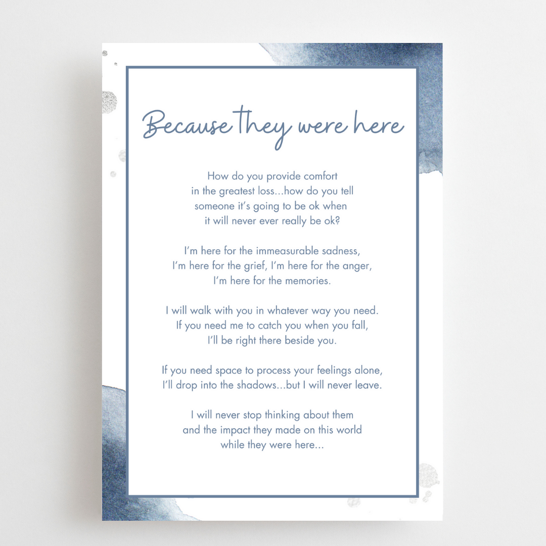 Loss Of Their Child - Blue