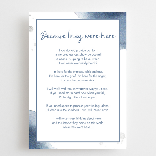Loss Of Their Child - Blue