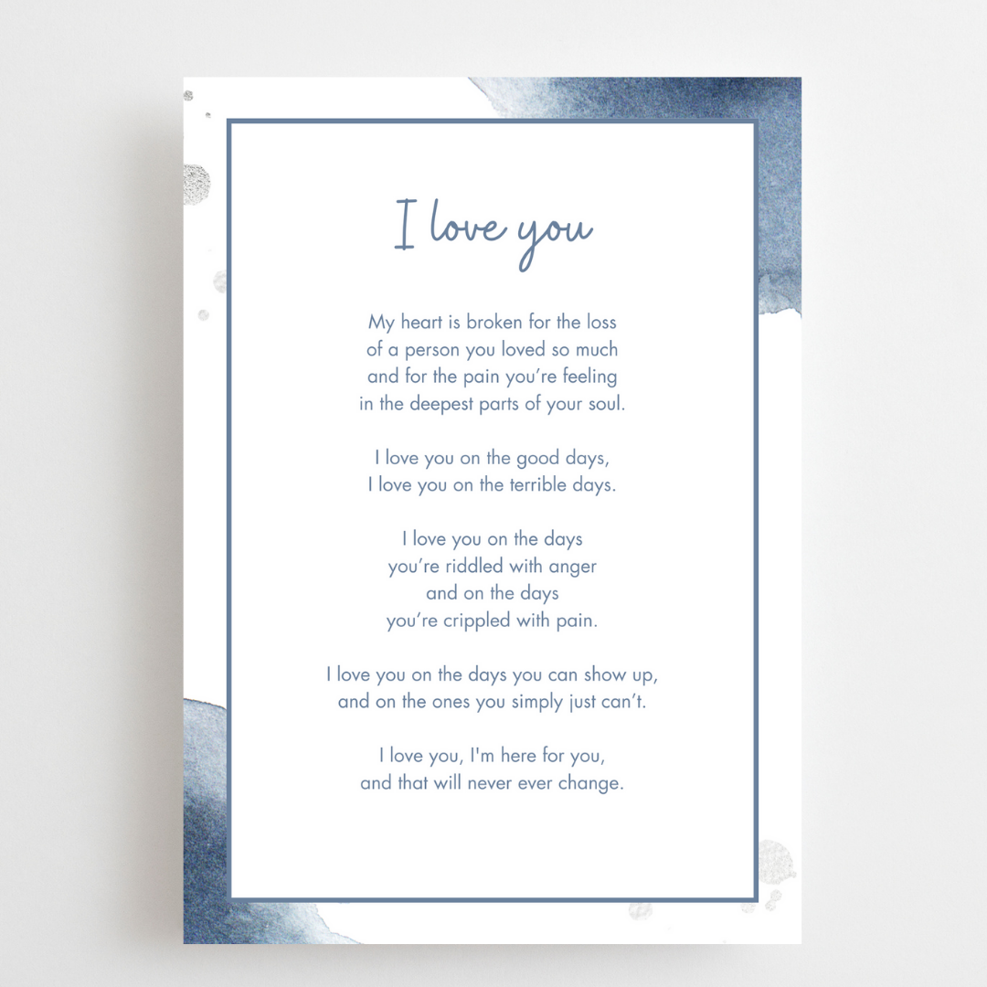 Loss: Here For You - Blue