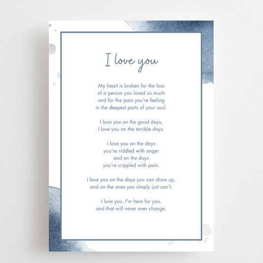 Loss: Here For You - Blue
