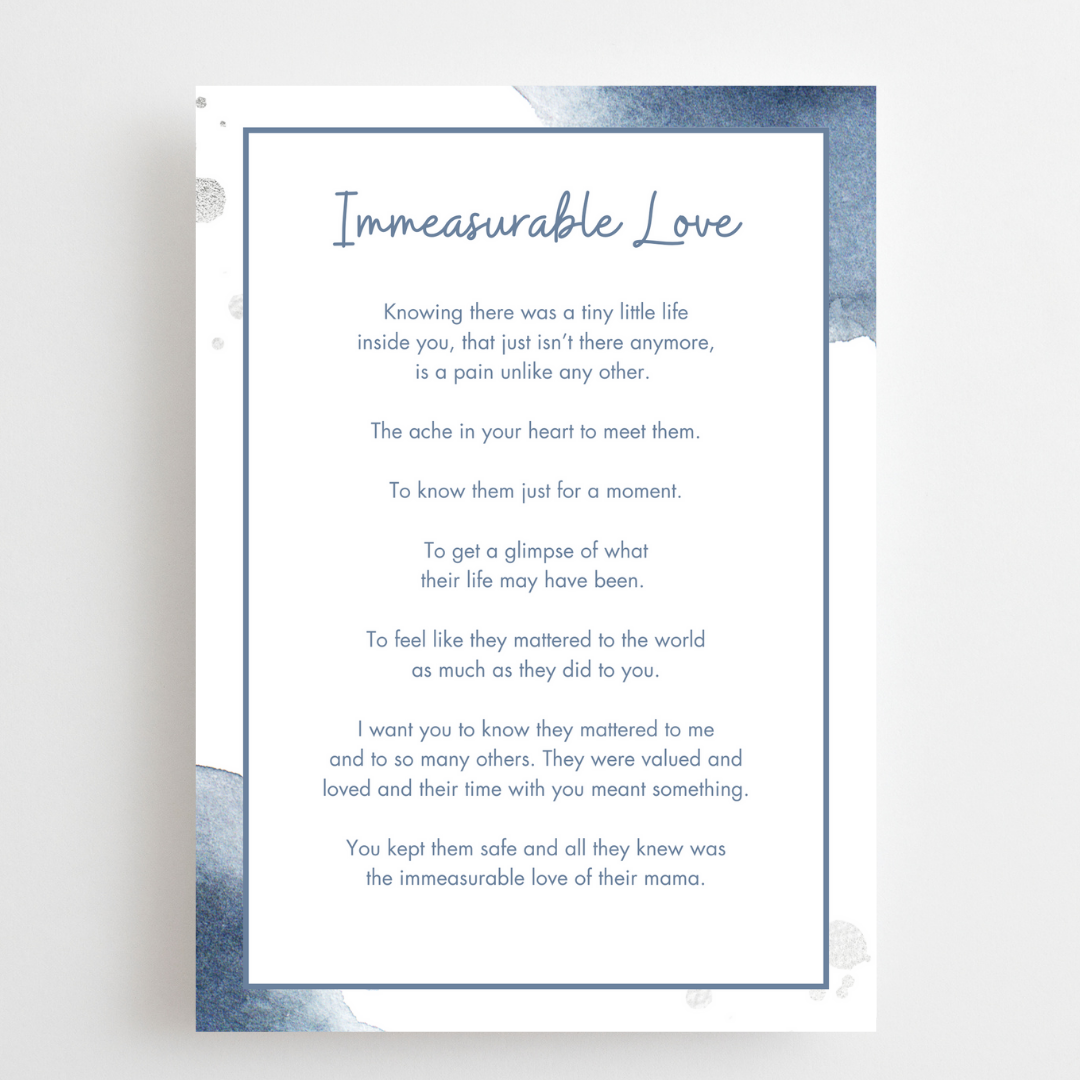 Loss: Miscarriage - Blue