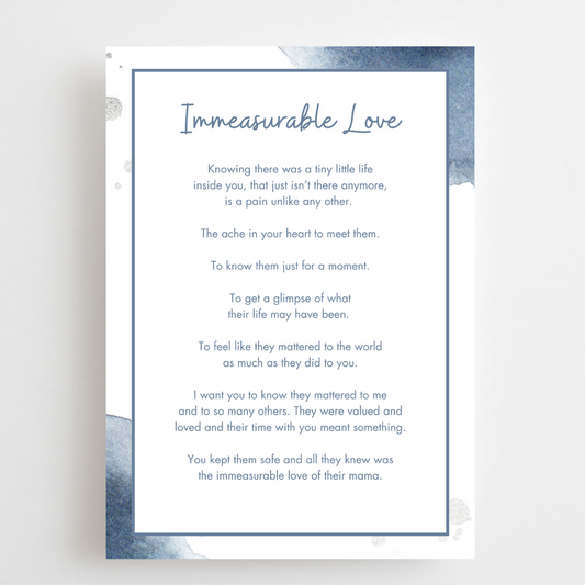 Loss: Miscarriage - Blue