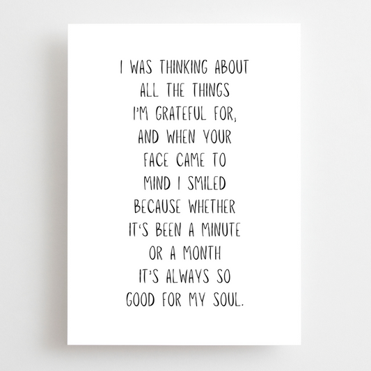 Thankful For You - Quote