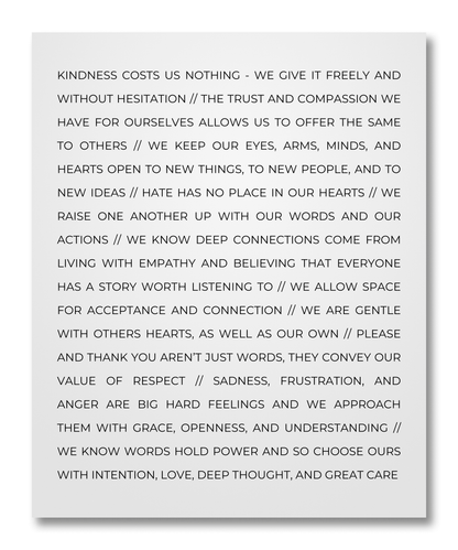 Kindness Manifesto